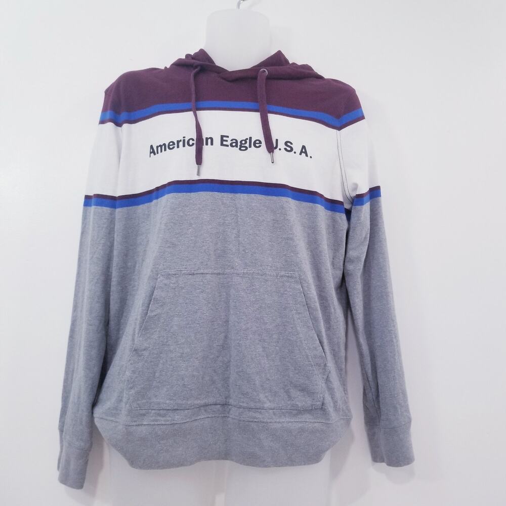 AEO American Eagle Hooded Sweater
